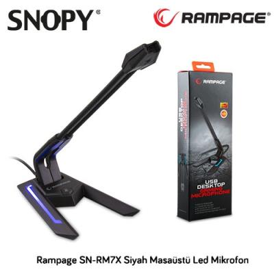 Snopy Rampage SN-RM7X Siyah Masaüstü Mikrofon