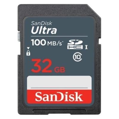 SANDİSK ULTRA 32GB SDHC MEMORY CARD 100MB/S