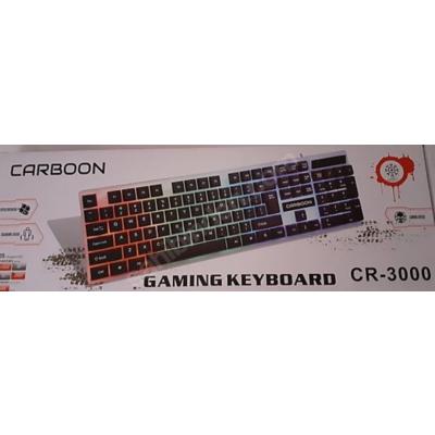 CARBOON CR-3000 RGB LED IŞIKLI GAMİNG KLAVYE