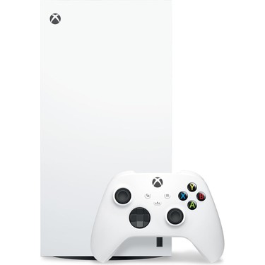 Xbox Series X Beyaz 1 TB SSD Digital Oyun Konsolu + Microsoft Xbox Series 9. Nesil Heart Breaker Special Edition 2.Kol
