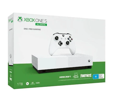 **TEŞHİR** MICROSOFT XBOX ONE S 1TB ALL DİGİTAL - 19 AY GARANTİLİ