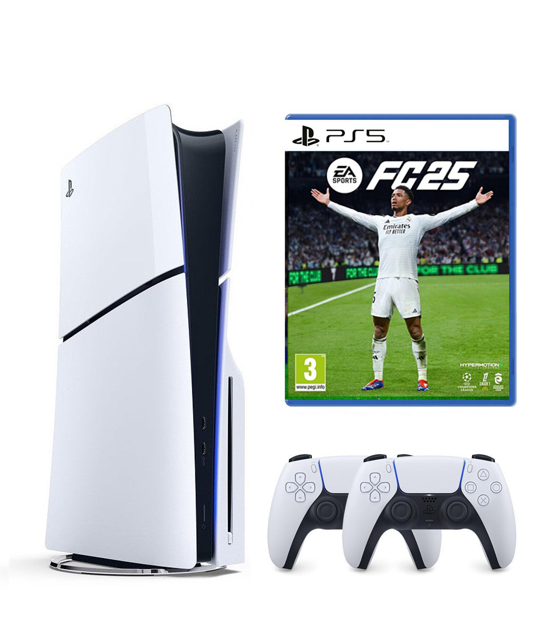 SONY PLAYSTATİON 5 PS5 SLIM CD Lİ + 2.KOL + FC 25 OYUNU (İTHALATÇI GARANTİLİ)