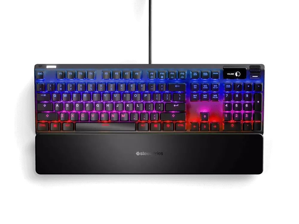 2. El SteelSeries Apex Pro RGB OmniPoint Switch Kablolu Mekanik Oyuncu Klavyesi (3 ay garanti)
