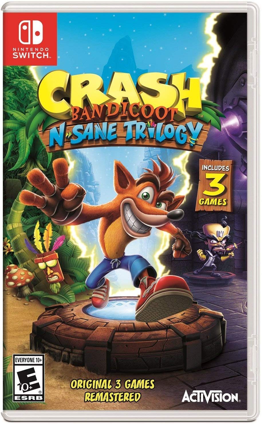 2.EL NİNTENDO SWİTCH CRASH BANDICOOT
