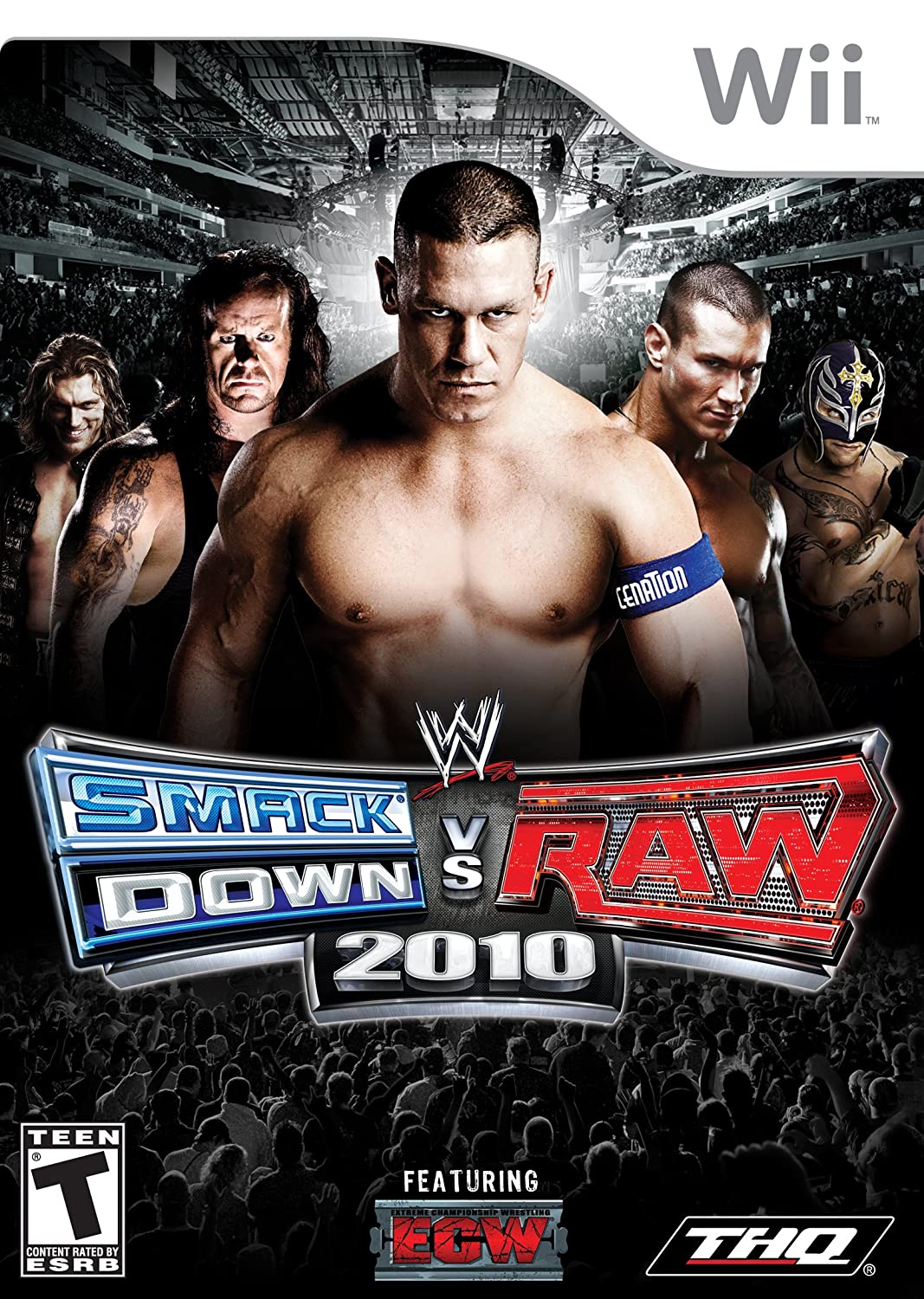 2.EL NİNTENDO Wİİ OYUN SMACK DOWN 2010