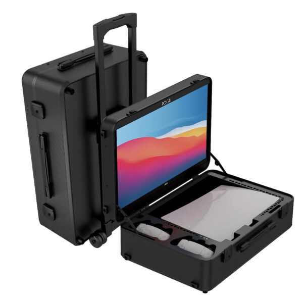 2.EL POGA Lux 23.8 inç 180Hz 1ms Full HD Adaptive Sync Fast IPS Monitör ve Siyah PS5 Taşıma Çantası