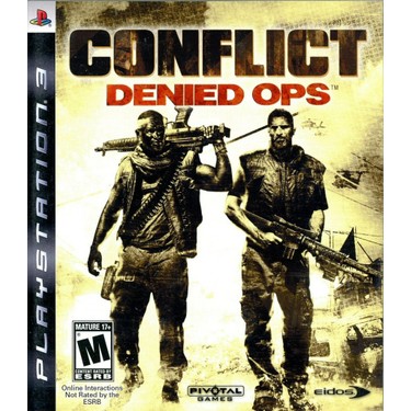 2.EL PS3 OYUN CONFLICT DENIED OPS