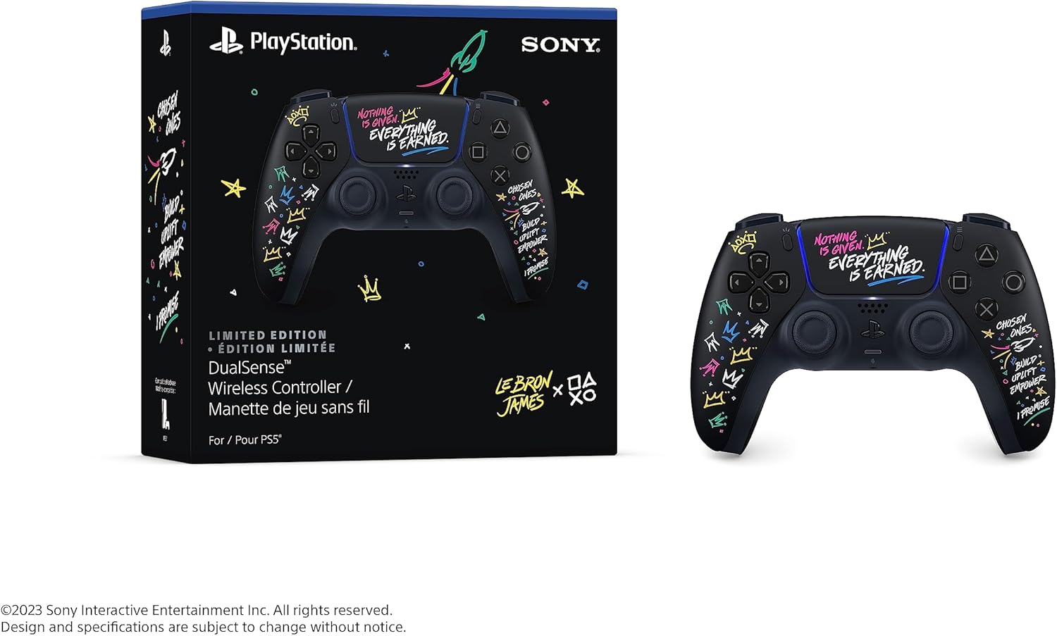 2.EL Sony DualSense LeBron James Edition Kablosuz PS5 Oyun Kolu