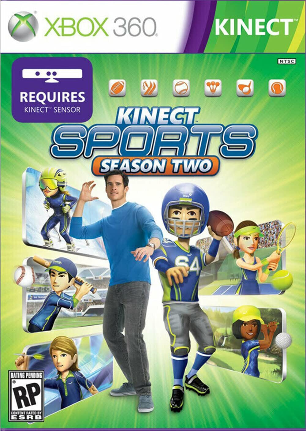 2.EL XBOX OYUN KINECT SPORTS 2
