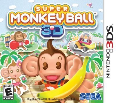 NINTENDO 3DS OYUN SUPER MONKEY BALL 3D
