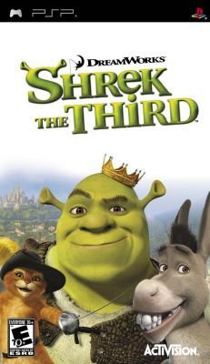 PSP OYUN SHREK THE THIRD