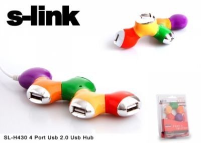S-LINK SL-H430 4 PORT USB 2.0 HUB