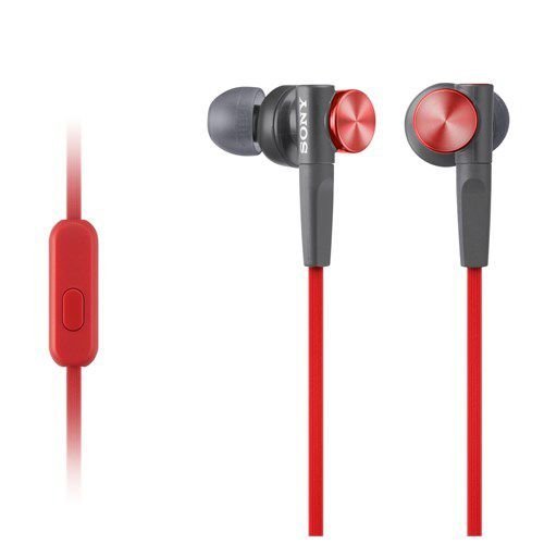 SONY MDR-XB50APRQ KIRMIZI TELEFON UYUMLU EXTRA BASS KULAKİÇİ KULAKLIK
