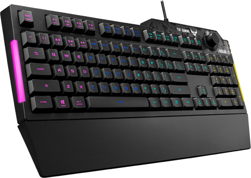 ASUS TUF GAMİNG K1 RGB KABLOLU OYUNCU KLAVYESİ