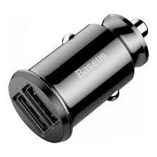 BASEUS CCALL-ML01 MİNİ DUAL USB 3.1A MAX ÇIKIŞLI HIZLI ARAÇ ŞARJ BAŞLIĞI