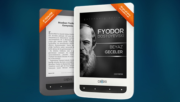 CALIBRO TOUCH LUX 6' 1024x758 4 GB 256 MB SÖZLÜK E-KİTAP OKUYUCU
