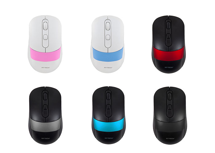 HYTECH HY-M96 2.4GHZ KABLOSUZ MOUSE SİYAH-MAVİ