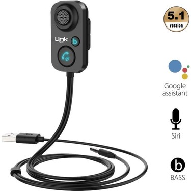 LİNKTECH LİNK-TECH G5 BLUETOOTH ARAÇ KİT AUX RECEİVER
