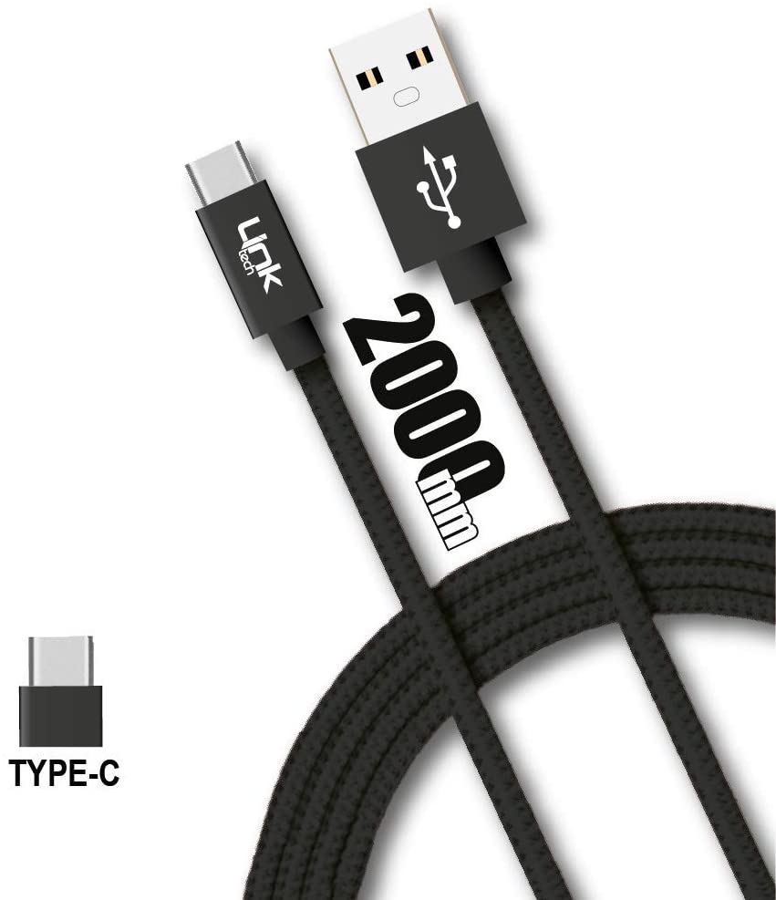 LINKTECH SAFE FAST K570 SİYAH DATA KABLO 2 M