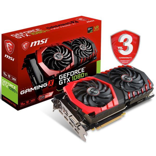 MSI GTX1080Tİ GAMING X 11G 352BİT GDDR5X