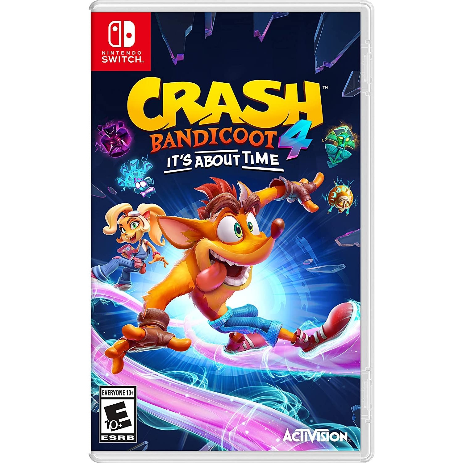 NİNTENDO SWİTCH CRASH BANDİCOOT 4 IT&#39;S ABOUT TİME OYUN