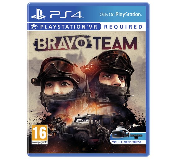 PS4 OYUN BRAVO TEAM VR