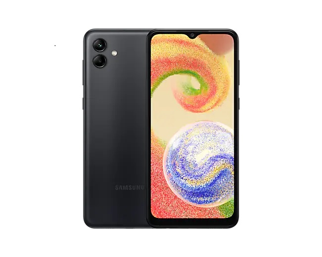 SAMSUNG GALAXY A04E 4 GB 128 GB SİYAH CEP TELEFONU