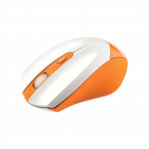 SWAN SONG SS-M201-C KABLOSUZ MOUSE BEYAZ-TURUNCU
