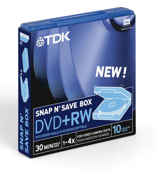 Dvd Rw Discs Blank TDK Mini DVD-R Single Pack 1-4x Multi