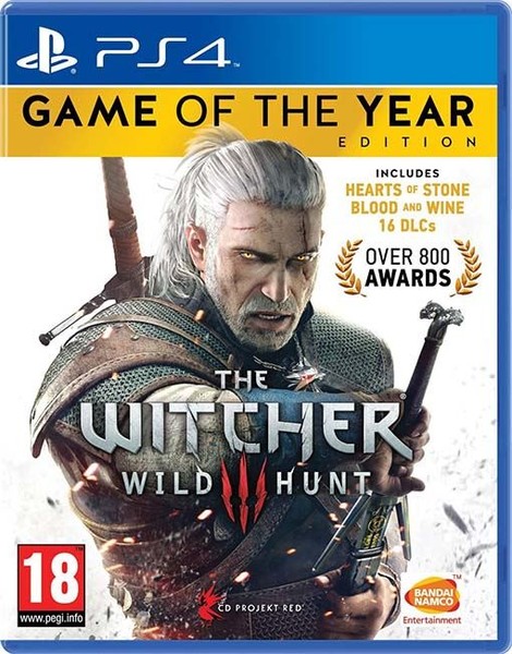 THE WITCHER WILD HUNT GAME OF YEAR EDITION PS4 OYUN