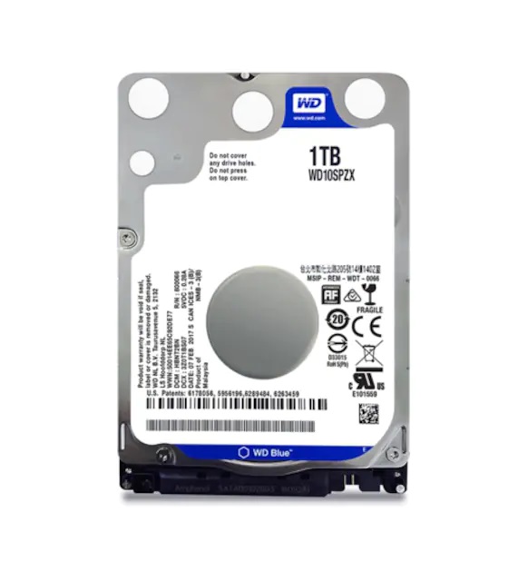 WD BLUE 2.5" 1TB 128MB 5400 RPM WD10SPZX