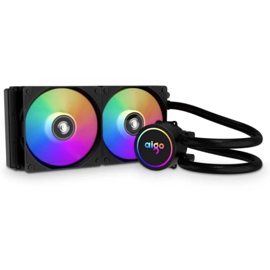 AIGO DN240D ARGB 240MM SİYAH SIVI SOĞTUCU 1700/AM5