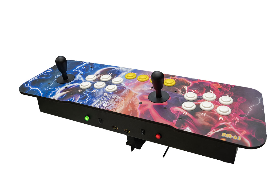 ARCADE TV OYUN KONSOLU EV TİPİ PANDORA BOX RETRO 6 SAGA 3D FULL