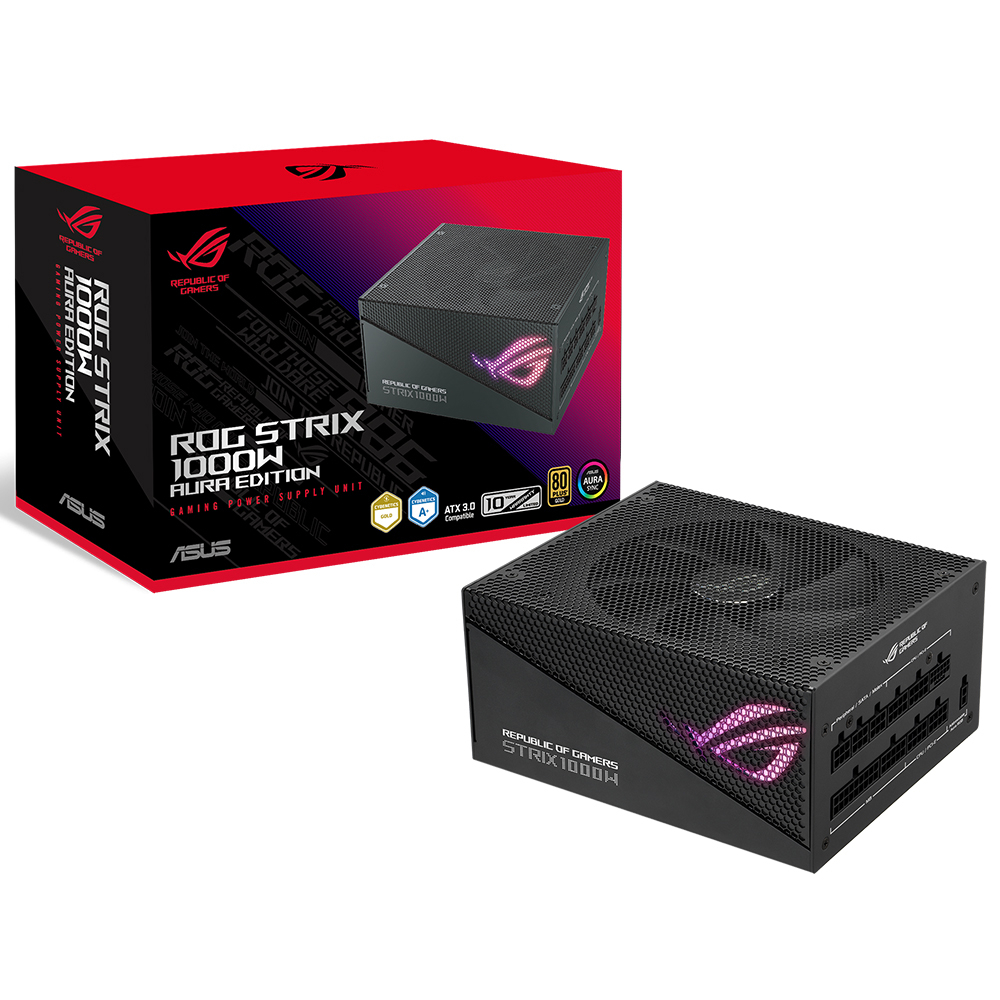 Asus ROG-STRIX-1000G-AURA Gen5 1000 W Power Supply