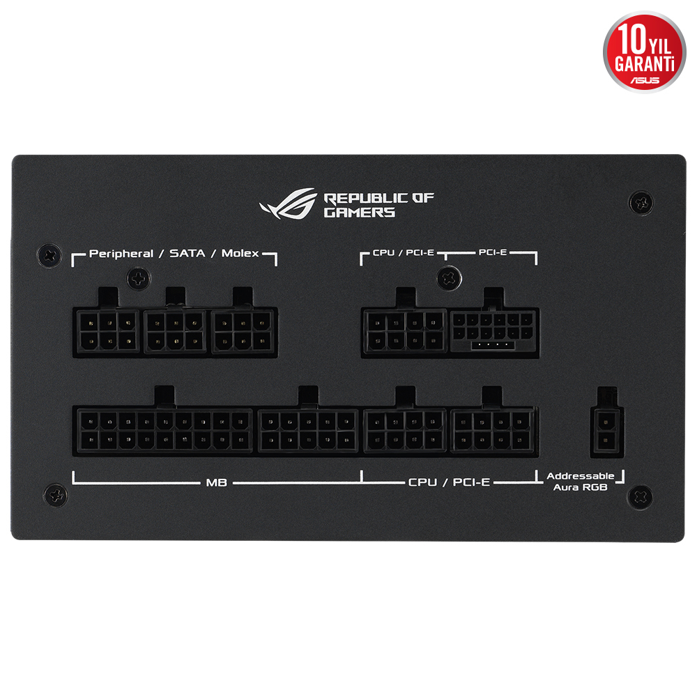 Asus ROG-STRIX-1000G-AURA Gen5 1000 W Power Supply