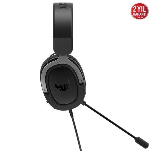 Asus TUF GAMING H3 Gri 7.1 Kablolu Kulak Üstü Oyuncu Kulaklığı
