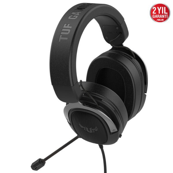 Asus TUF GAMING H3 Gri 7.1 Kablolu Kulak Üstü Oyuncu Kulaklığı
