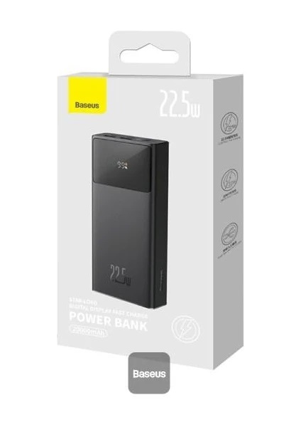 Baseus Star Lord 22.5 W Siyah 30000 mAh Hızlı Şarj Powerbank