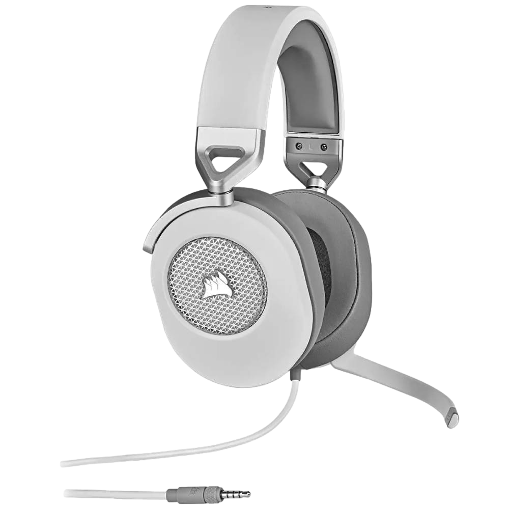 Corsair HS65 Surround CA-9011271-EU Beyaz 7.1 Kablolu Kulak Üstü Oyuncu Kulaklığı