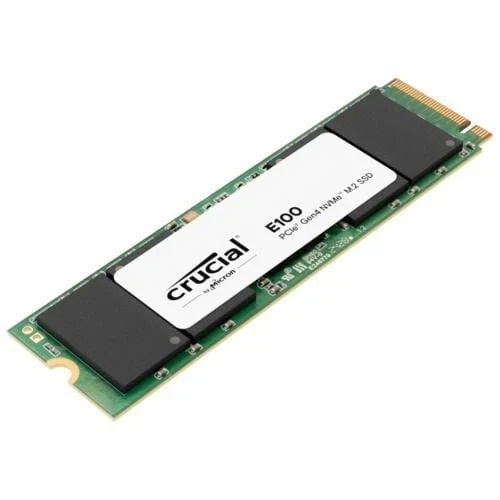 Crucial E100 CT1000E100SSD8 PCI-Express 4.0 1 TB M.2 SSD.