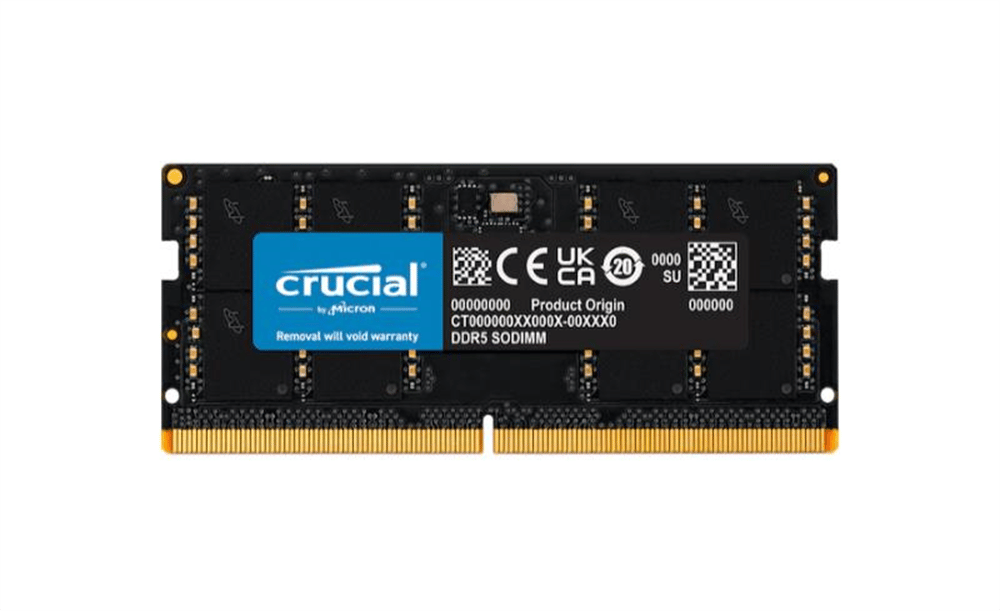 Crucial 16 GB 5600 MHz CL46 CT16G56C46S5 DDR5 Ram
