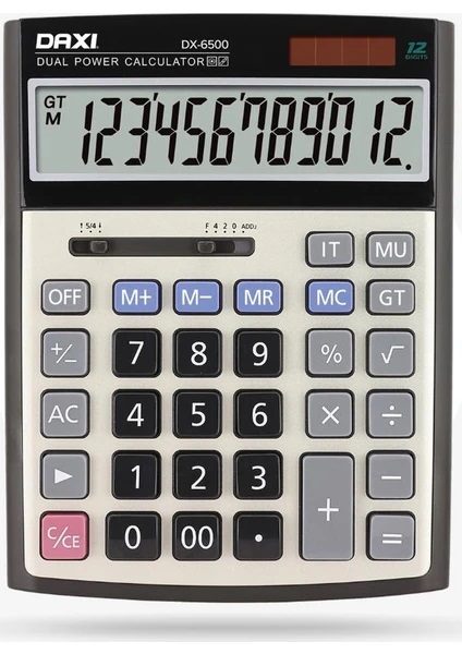 DAXİ DX 6500 MASAÜSTÜ HESAP MAKİNESİ