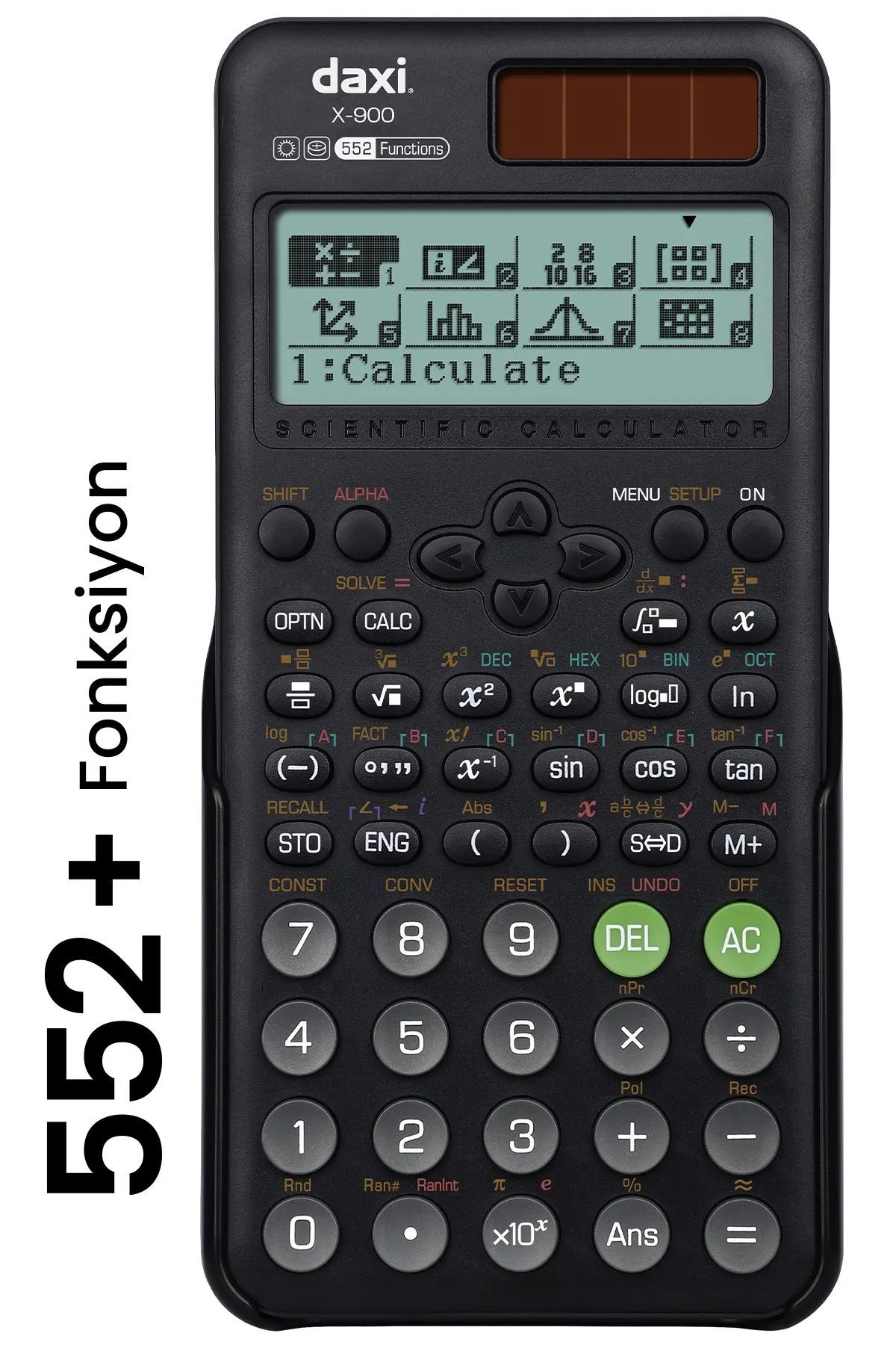DAXİ X900 552 FONKSİYON BİLİMSEL HESAP MAKİNESİ