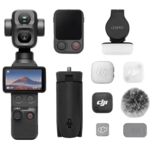 DJI Osmo Pocket 4P - Vlog Combo - Black kamera