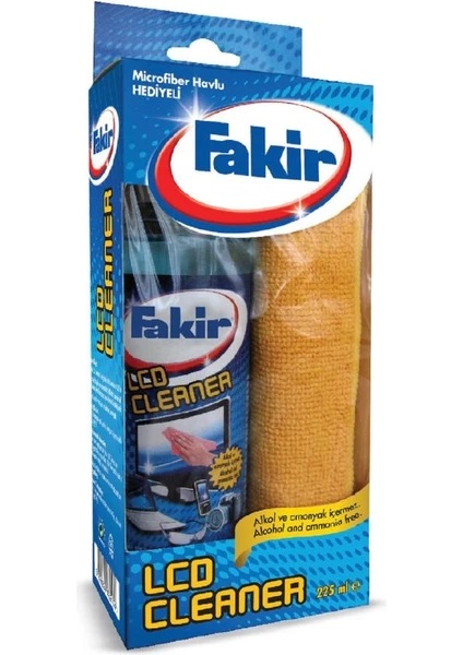 FAKİR LCD CLEANER SPREY EKRAN TEMİZLEYİCİ 225 ML