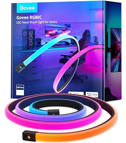 Govee AI Sync Box 2 RGBIC H6604 55-65 inç TV Arkası LED Aydınlatma