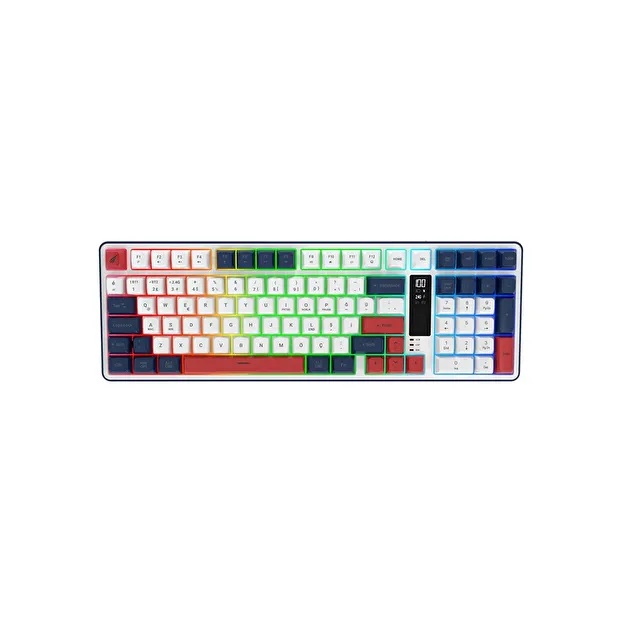 Hawk Gaming HK257 RGB Membrane Switch Kablolu/Kablosuz Oyuncu Klavyesi