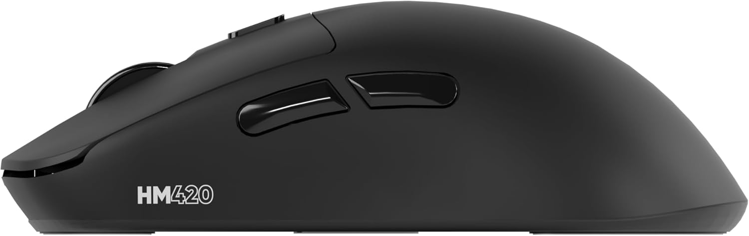 Hawk Gaming HM420 Siyah Şarjlı Optik Kablolu/Kablosuz Oyuncu Mouse