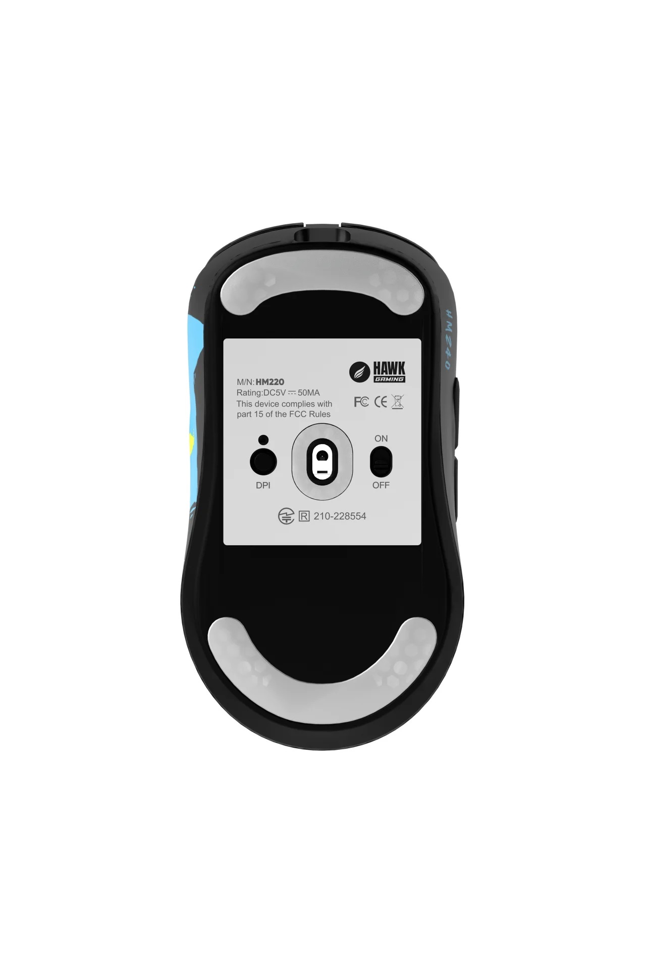 Hawk HM240 8K Hz 26000 DPI PixArt 3395 Tri-Mode Kablosuz/Bluetooth Siyah Gaming Mouse