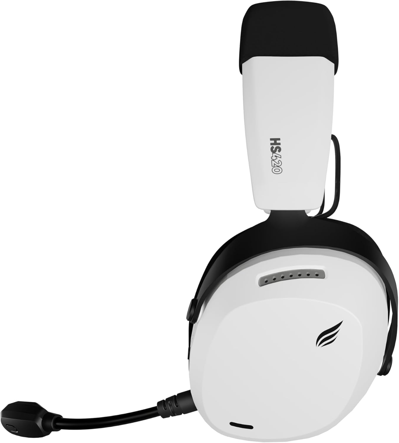 Hawk HS420 Beyaz 7.1 Type-C Kablolu/Kablosuz Kulak Üstü Oyuncu Kulaklığı
